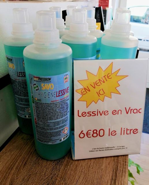 Votre pressing Aqua Blue vous propose de la lessiv…