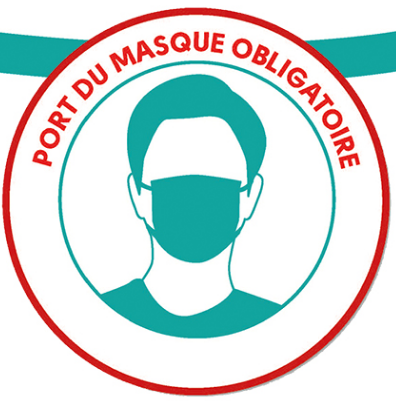 Chers clients,
 Le port du masque est obligatoire …