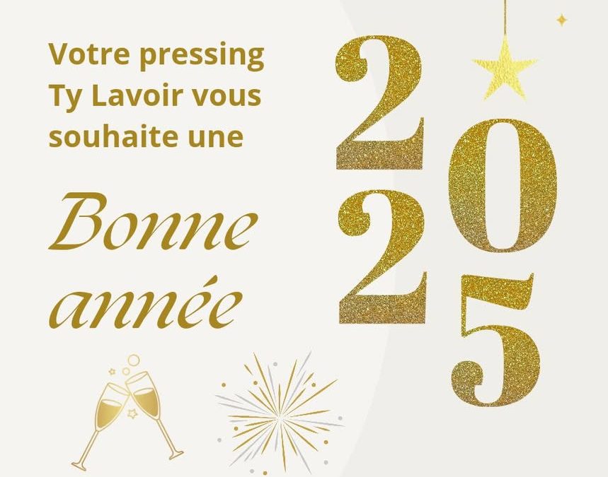Toute l’équipe du Pressing Ty Lavoir Landerneau vous souhaite une…