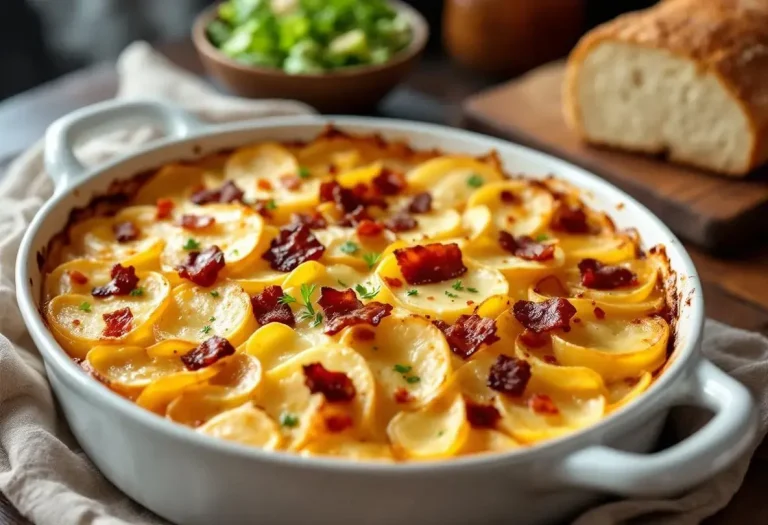 Attention au craquage : LE gratin de pommes de terre au camembert est totalement irrésistible