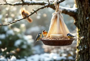 Attention, vos oiseaux sont en danger : cette astuce pour glisser un savon dans une chaussette peut vraiment les sauver