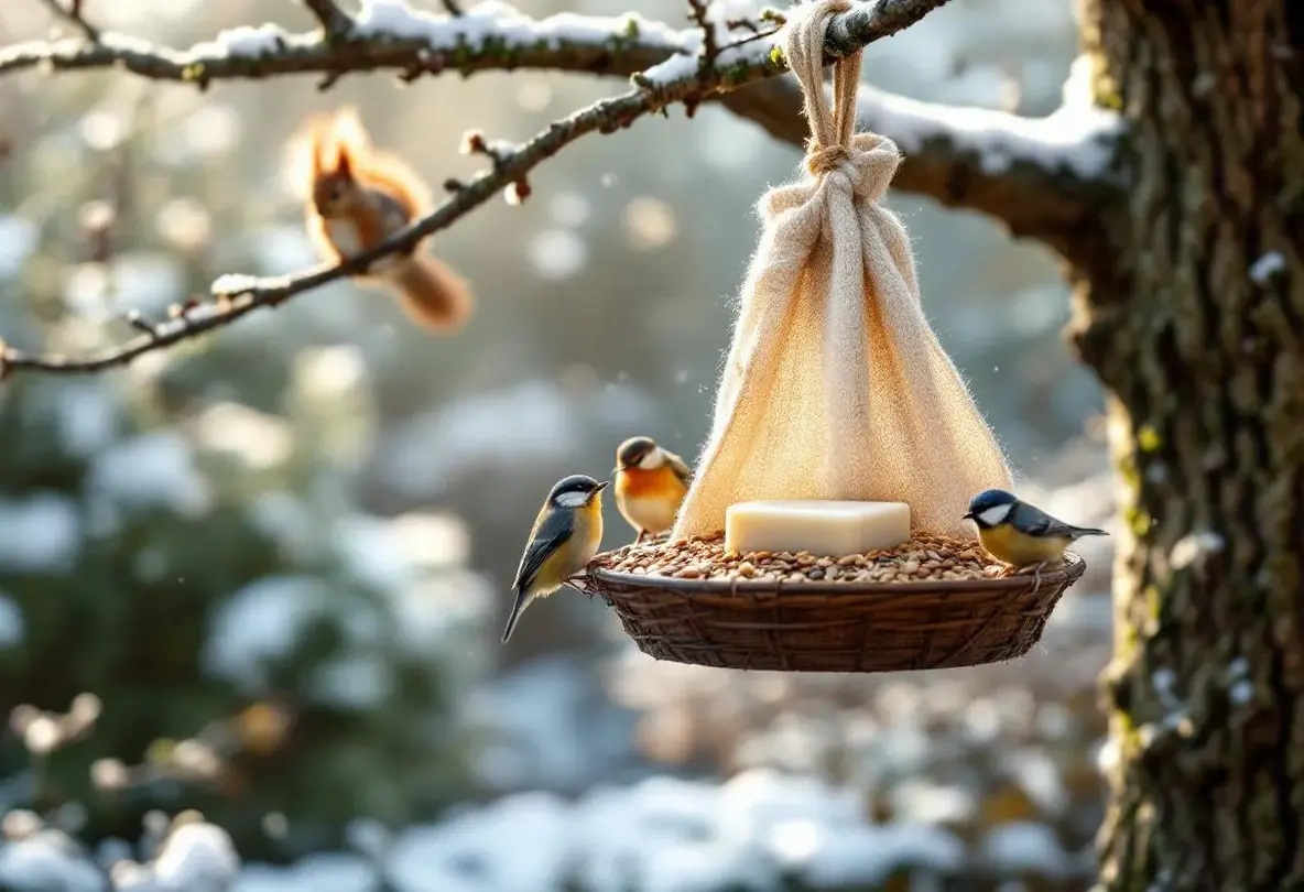 Attention, vos oiseaux sont en danger : cette astuce pour glisser un savon dans une chaussette peut vraiment les sauver