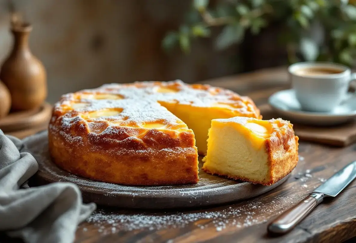 Torta nua italienne : la recette de ce gâteau moelleux comme un nuage à la crème pâtissière, un vrai délice !